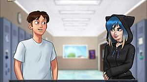 Summertime Saga 98 brings hot hentai big tits action to life! 🔥