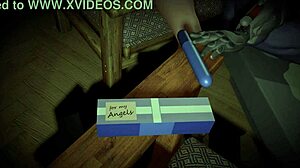 widowmaker and tracer play with dildos in overwatch parody lesbian scene