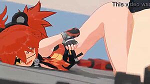 无脑动漫骚货中出狂欢