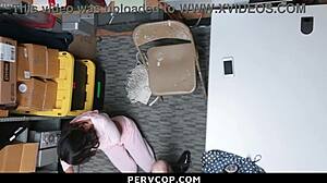 pregnant suspect kimmy granger apprehended by lp officer for shoplifting.