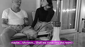 real cheating friend bangs wife in tight ass