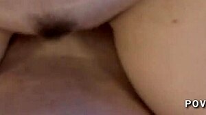 Harmony Rivers Cuckolds Sissy Husband with Creampie Feast. Watch Her Dominate and Fuck Lover in Chastity!