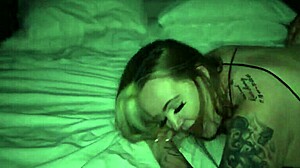 Big booty blonde milf gets monster bbc in the trap