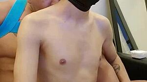 First bareback video with hot gay chaser in sp