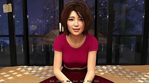 my new memories with the brunette woman