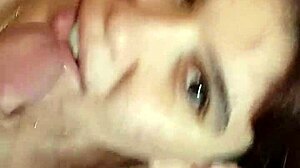 Damn! She Fights Back During Intense Deep Throat Action!