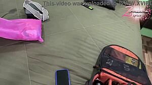 delicious blowjob before his train ride