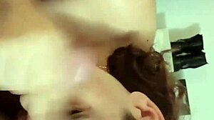 Damn! She Fights Back During Intense Deep Throat Action!