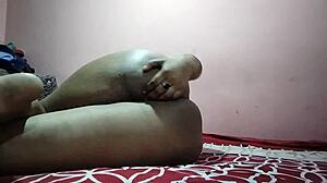 hot 18-year-old teen gets wild in bed