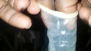 Preparing my body with ice for an intense web chat session