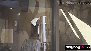 Wow! Ebony Beauty Victoria Antoinette Shows Tight Black Pussy!