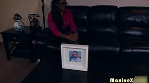 Me and Maxine, uh, makin’ out in hot lesbian duo sesh!