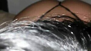 mexican beauty performs delicious oral sex, taking cum all over her beautiful face in intense scene