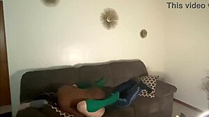 squirter moans loudly during back to back orgasms