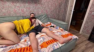 uhh, caught sister spying on me and hubby, damn awkward!