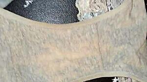 found my step daughter panties & bras in garbage can, dirty fetish with pussy