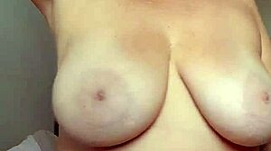 Blonde MILF with Big Natural Tits Teases Solo. Exclusive Video for Allan!