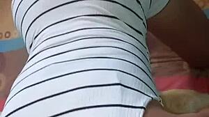 Homemade Latina vecina with tight pussy drilled hard in California