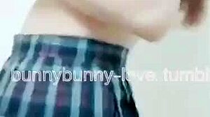 Taiwanese Bunny Slut Lulu Dances with Pierced Tits and Pussy Exposed