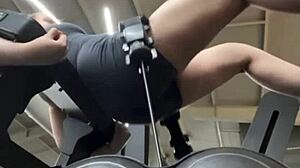 i'm pounding and training hard in the gym today