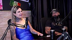 public teen couple films squirting while holding hands.