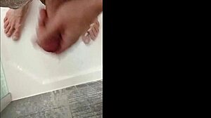 Showering My Dick In Bathroom