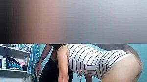 Homemade Latina vecina with tight pussy drilled hard in California