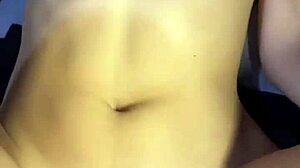 Hey babe, wanna cum all over my belly after this hot ride?