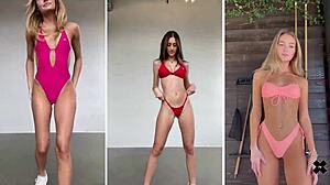 Why tease in Boutinela bikini compilation?