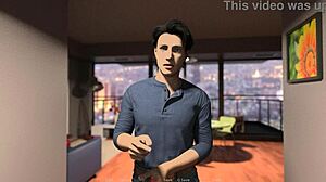 Emily's descent into shaved pussy fetish