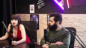 what's lady snow doing with lord kenobi on sheer red?