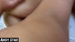 Bending over my stepmom for the first wild fuck.