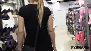 Exquisite Czech Teenie Seduced at Mall and Nailed in POV