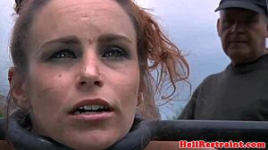 Bondage Sub Flogged Hard By Master