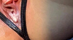 after cleaning, i played with my dildo and had wild fun