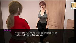 Just hanging out, exploring the curvy secrets of Dusklight Manor 4.