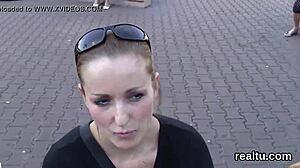 flawless czech teen feels teased in hypermarket before anal penetration