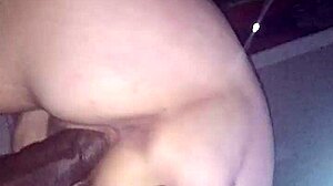 Babe sucks and fucks before intense anal play