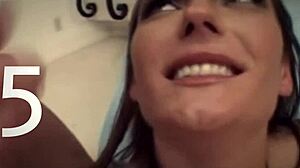 Bof teaches sissy to swallow cum.