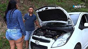 my car broke down, but this colombian guy saved the day.