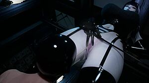 哥特女巫支配厕所POV射精！疯狂！