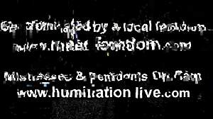 可怜的失败者，你的18+小鸡巴在POV中被羞辱