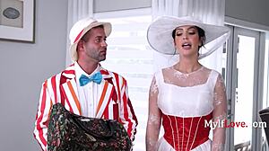 Mary Poppins狂野：Alexa Payne和Ashle Alexander硬核群P Mylflove