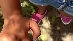 blowjob outside, caught by torbe, so wild!