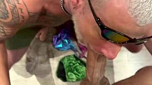 Brazilian Roommate's Secret: Dominated with Cum on Ass Play