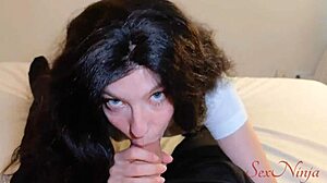 Schoolgirl hesitates but lets me drill her before parents return!