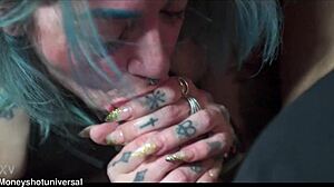 new neighbor skarlit angel begged to suck my black dick