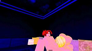 stepmom sucks stepson's cock while father works