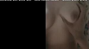 Vietnamese call girl fucked to pay debt while husband away