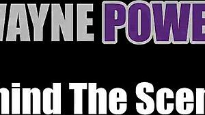 Backstage tit massage leads to hot interracial doggystyle with BBW 😍